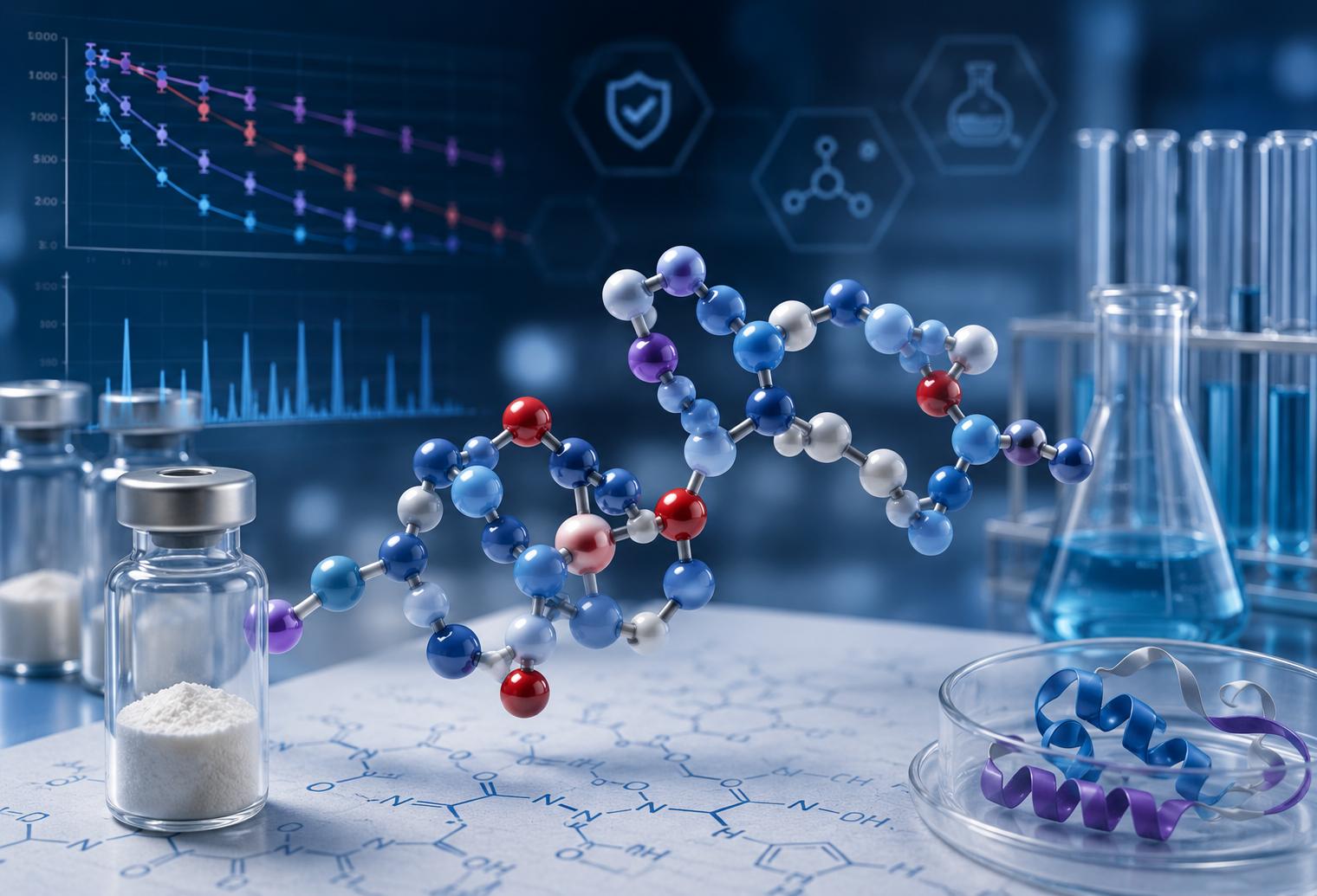 A Guide to Popular Research Peptides: Stability and Synthesis Trends