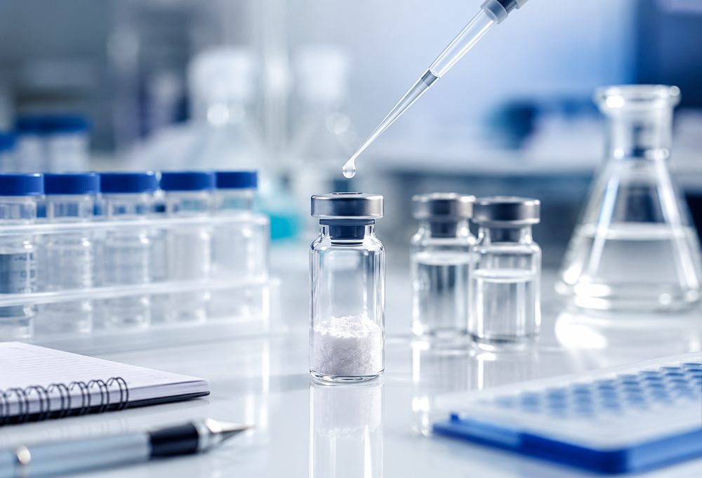 Optimizing In-Vitro Protocols: A Guide to Reconstituting and Storing Lyophilized Peptides