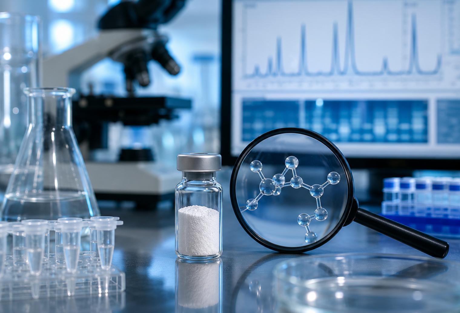 Modern Laboratory Setup With Molecular Focus